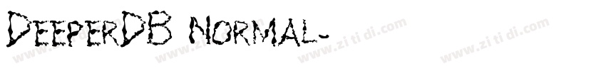 DeeperDB Normal字体转换